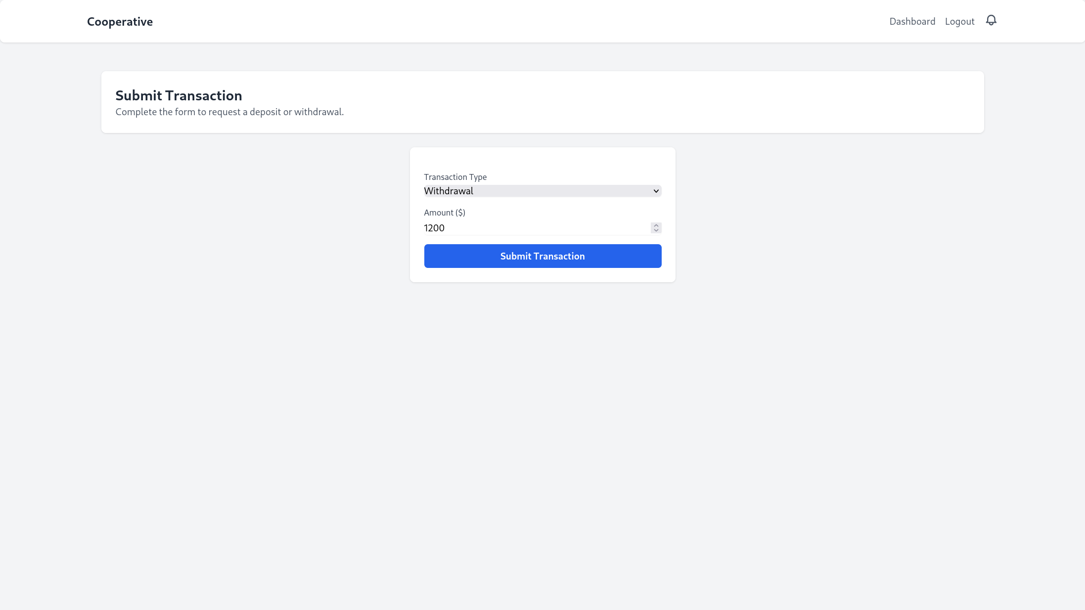 Cooperative Management System
