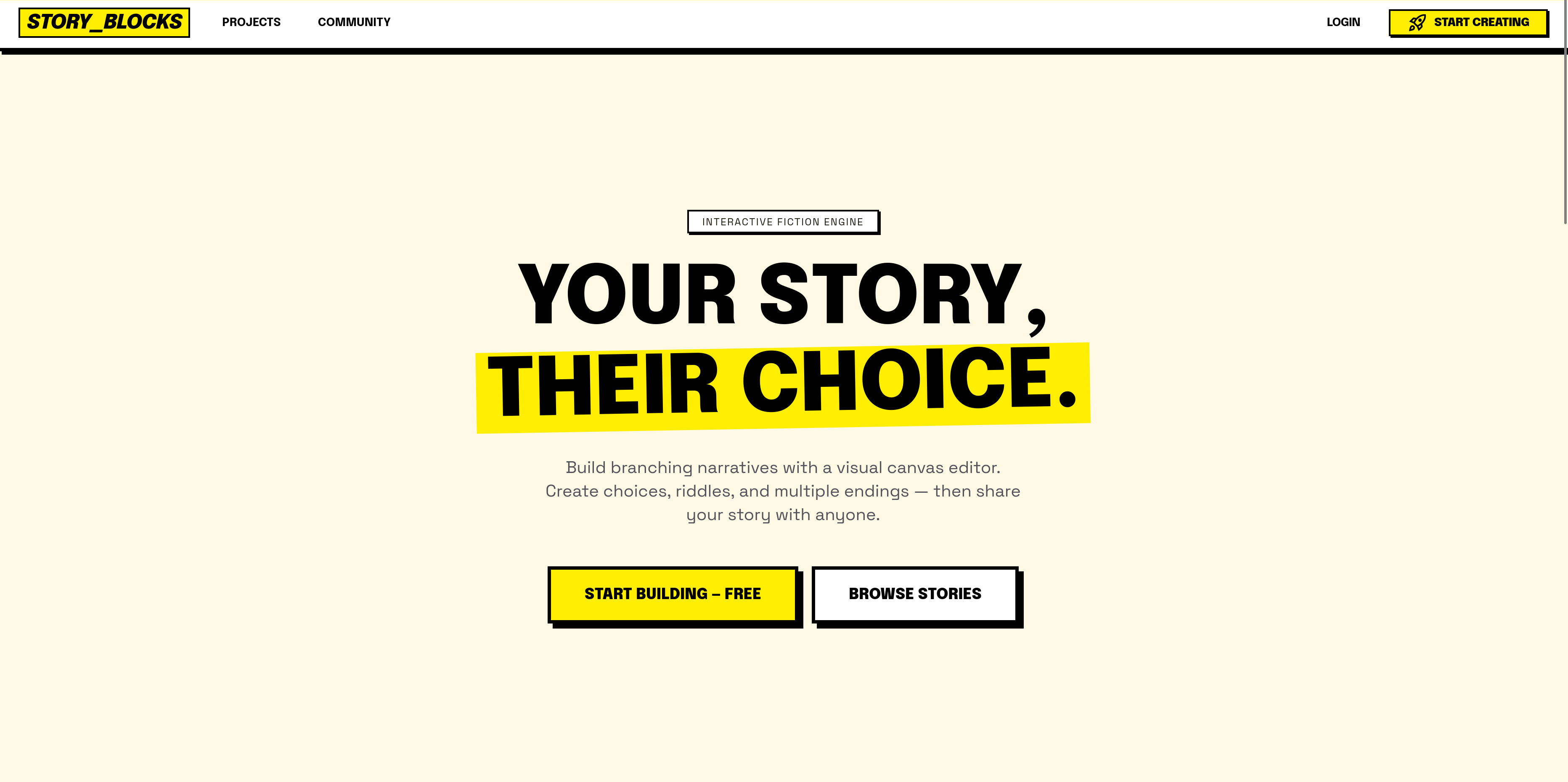 Story Blocks