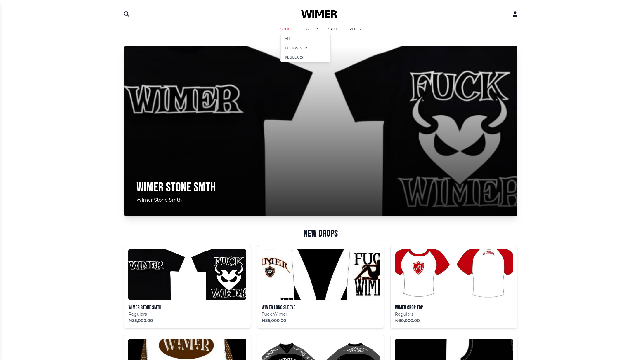 Streetwear Ecommerce Website