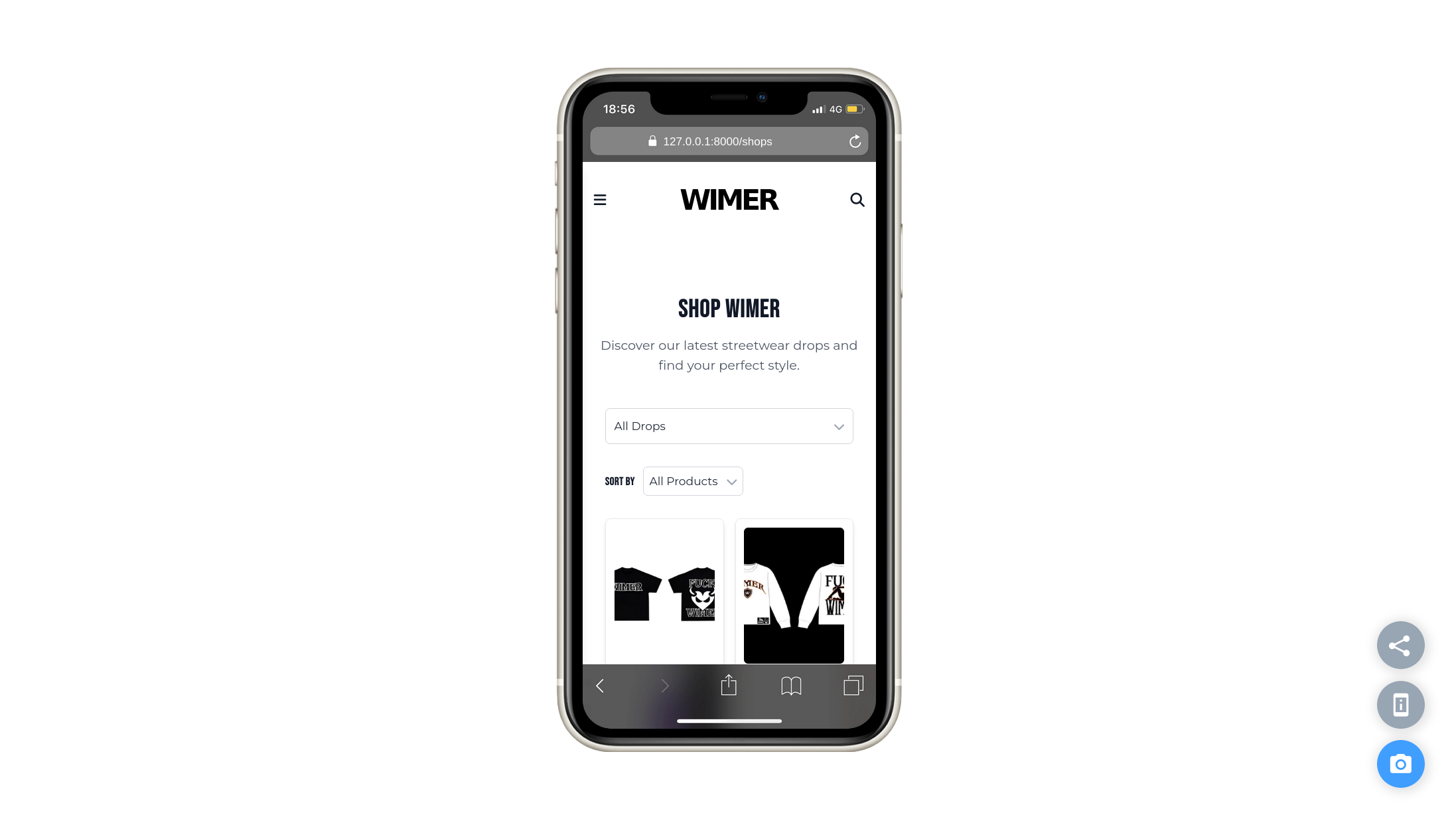 Streetwear Ecommerce Website